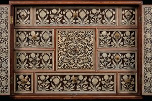 Mughal cabinet, Gujarat or Sindh, Western India