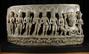 Navagraha, c.950-1000 (detail) by Indian School