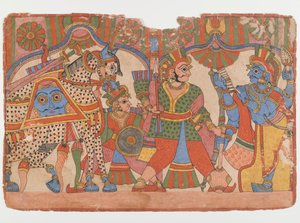 Page from a Mahabharata series