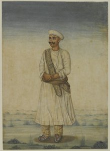 Portrait of a Man by Indian School