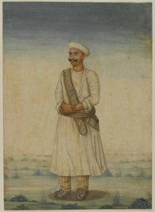 Portrait of a Man by Indian School
