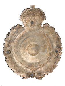 Pouch belt plate, Bombay Volunteer Rifles, 1877-1901 by Indian School