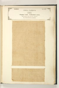 Punjum Cloth, Vizagapatam, Madras, from The Collection of the Textile Manufacturers of India, by John Forbes Watson, published in 1866