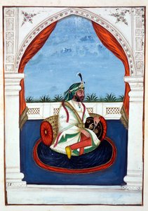 Rajah Lal Singh, from The Kingdom of the Punjab, its Rulers and Chiefs, volume I