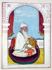Rajah Lal Singh, from The Kingdom of the Punjab, its Rulers and Chiefs, volume I by Indian School