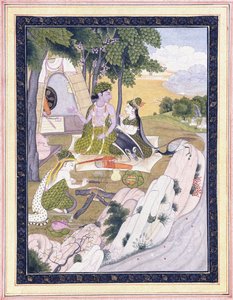 Rama and Sita with Lakshman