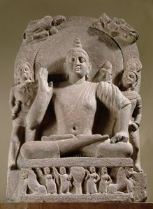 Seated Bodhisattva by Indian School