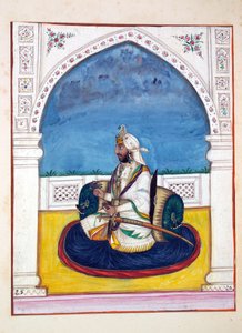 Sirdar Shamshir Singh, from The Kingdom of the Punjab, its Rulers and Chiefs, volume I by Indian School