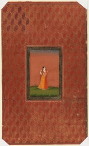 Standing woman by Indian School