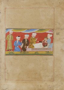 The ailing Alexander dictates his will by Indian School