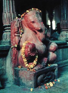 The Elephant God, Ganesh by Indian School