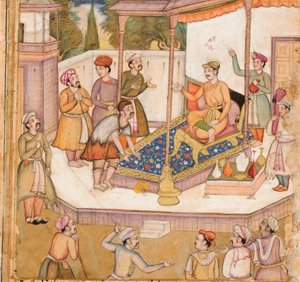 The raja whose guest asked him for 500 dinars daily by Indian School