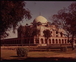 Tomb of Humayun (1507-56), Built 1570 by Indian School