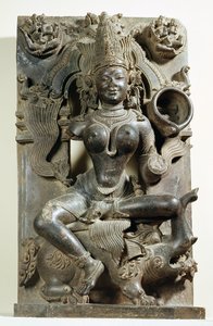 Varunani, Carving from the Konark Sun Temple, Orissa, Eastern Ganga Dynasty