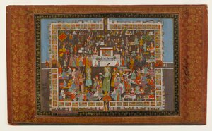 Yusuf and Zulaykha by Indian School