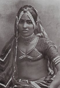 Bombay / Mumbai: A Marwar Lady by Indian photographer