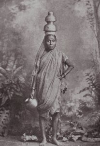 Bombay / Mumbai: The Milkmaid by Indian photographer