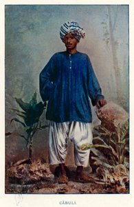 Indian Natives: Cabuli (colored photo)
