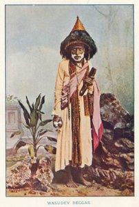 Indian Natives: Wasudev Beggar by Indian photographer