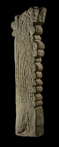 Memorial stone or grave marker, c.18th century by Indonesian School