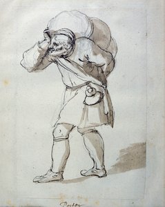 A porter laden