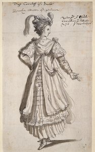 Queen Zenobia, c.1609 by Inigo Jones