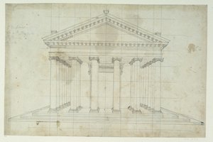 The Second Temple of Diana, c.1635 by Inigo Jones