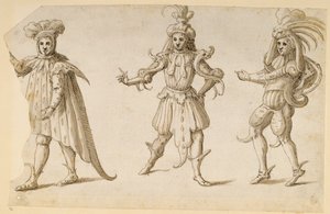 Three Fays, c.1611 by Inigo Jones