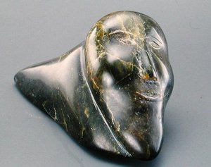 Smiling Man, from Cape Dorset by Inuit School