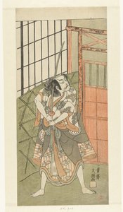 Actor Matsumoto Koshiro III as Soga no Goro by Ippitsusai Bunchō