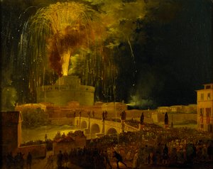 La Girandola: Fireworks at Castel Sant