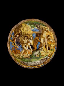 Bowl with the Chastisement of Love, c. 1660-1670