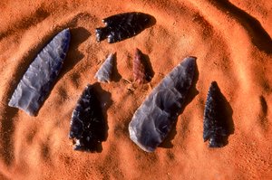 Anasazi Arrowheads, New Mexico