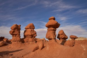Rock Formations in Goblin Valley State Park in Utah, 2020 by Ira Block