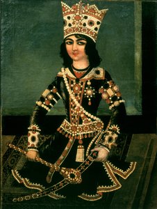 Portrait of Abbas-Minza (c.1783-1833), Prince of Persia, son of Shah Fath Ali (reigned 1797-1834)