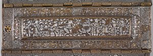 Metalwork bag, 1300-35 by Iraqi School
