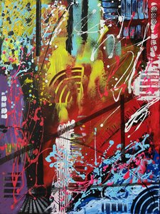 Dynamic Color Explosion by Irene Chua