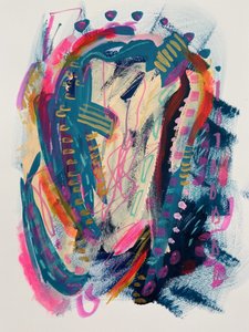 Vibrant Abstract Strokes