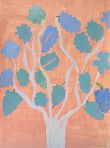 Colorful Painted Tree