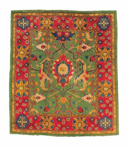 A Donegal Carpet by Irish School