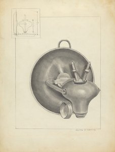 Lamp by Irving D. Genin