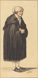 A London Character by Isaac Cruikshank