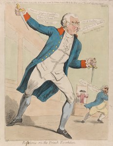 Reflections on the French Revolution by Isaac Cruikshank
