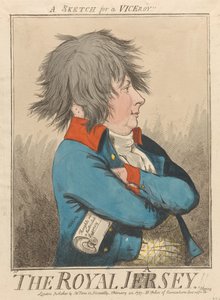 The Royal Jasey!! A Sketch For a Vice-Roy!! by Isaac Cruikshank