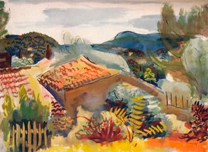 Landscape by Isaac Grünewald