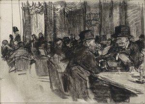 Figures in an Establishment by Isaac Israels