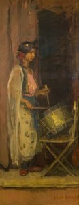 The Egyptian Drummer Girl by Isaac Israels