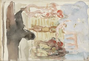 Theatrical Performance by Isaac Israels