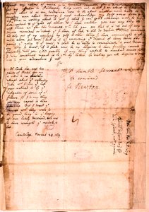 Letter Written by Isaac Newton, 28 November 1679 by Isaac Newton