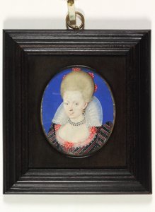 Frances Howard, Duchess of Lennox and Richmond by Isaac Oliver